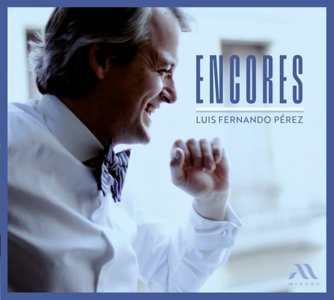 Luis Fernando Pérez album cover, portrait of a smiling man.