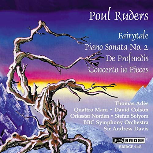 CD cover for Poul Ruders’ “Fairytale” with tree branch imagery.