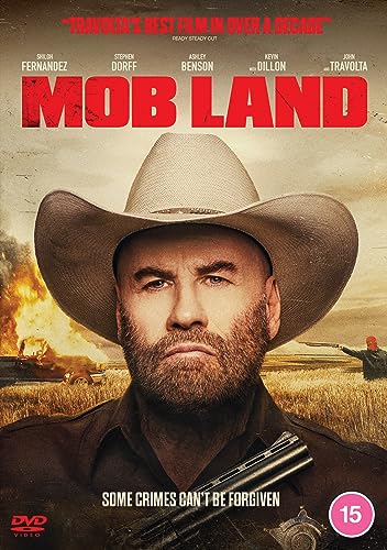 āMob Landā DVD cover featuring Shiloh Fernandez in a cowboy hat, dramatic scene.