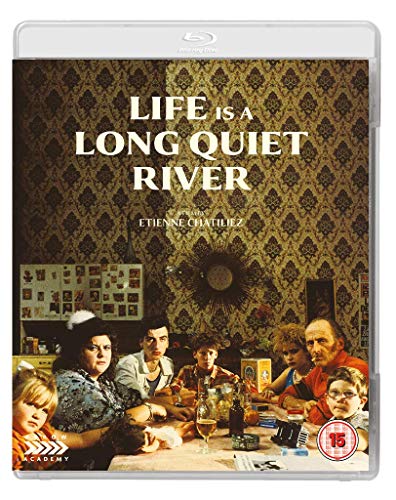 Blu-ray cover for “Life Is A Long Quiet River” featuring a family portrait.