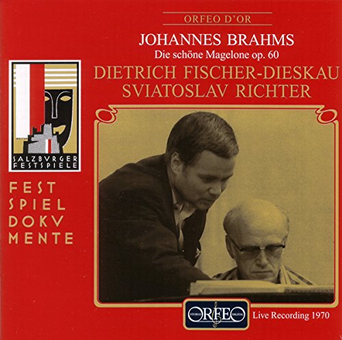 CD cover featuring portraits of Dietrich Fischer-Dieskau and Sviatoslav Richter.