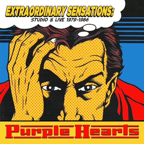 CD cover: Pop art portrait of a man with a troubled expression.