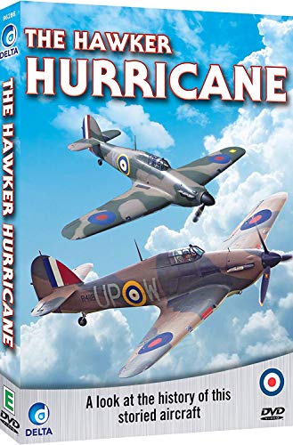 DVD cover featuring two British Hawker Hurricane fighter planes in flight.