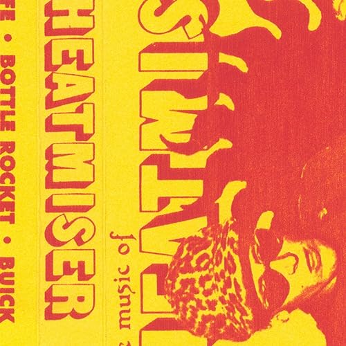 Yellow and red album cover for Heatmiser, featuring a partial face.