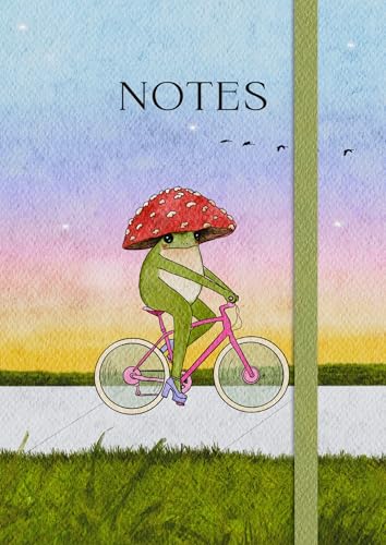 The Little Frog Notebook : A Beautiful 160-Page Lined Notebook Featuring the Internet’s Beloved Mushroom Frog, from the Artist Maybell Eequay