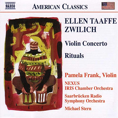 CD cover for "Franksaarbrucken Rso - ZWILICH: Violin Concerto / Rituals".
