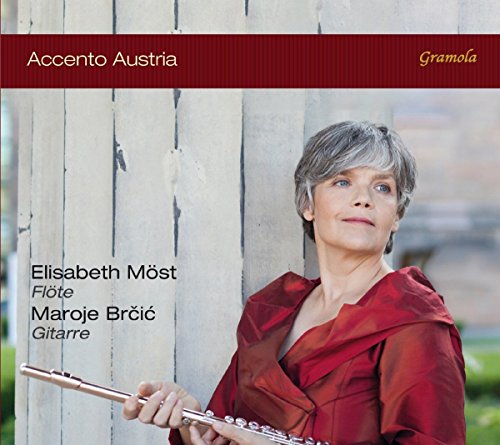 CD cover featuring Elisabeth Möst, a flutist, and Maroje Brčić.