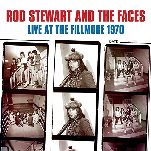 Album cover for Rod Stewart and The Faces’ “Live At The Fillmore 1970.”