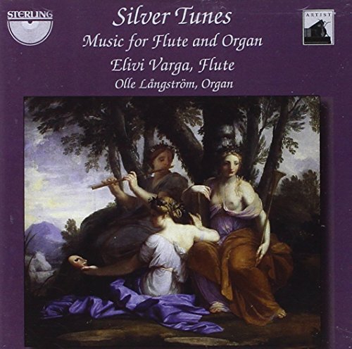CD cover for “Silver Tunes” featuring classical painting and text.