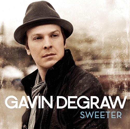 Gavin Degraw album cover, portrait of a man in a hat.