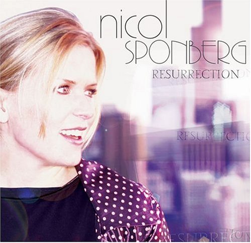 CD cover for Nicol Sponberg’s “Resurrection” featuring a portrait of the artist.