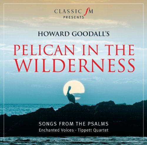 CD cover: pelican silhouette against a sunset over the ocean.
