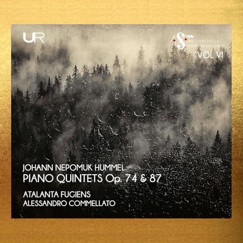 CD cover with misty forest scene and composer/work titles.