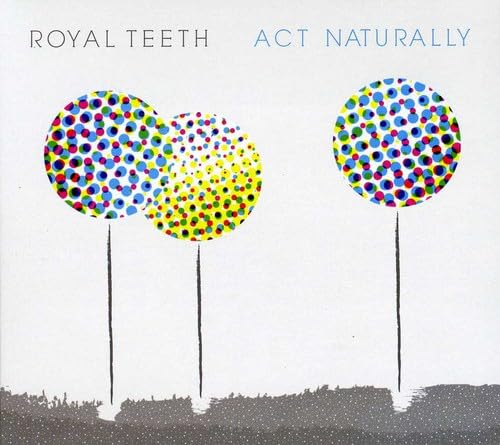 CD cover: colorful polka dot circles on stems, gray base.