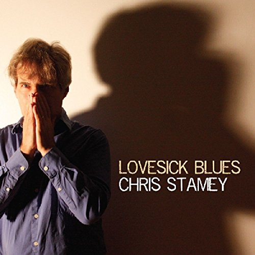 Album cover featuring Chris Stamey with a large shadow and text.