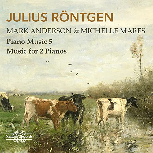 CD cover featuring cows in a field under a cloudy sky.