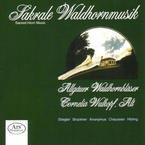CD cover: green background, mountain scene within a circle, text details.