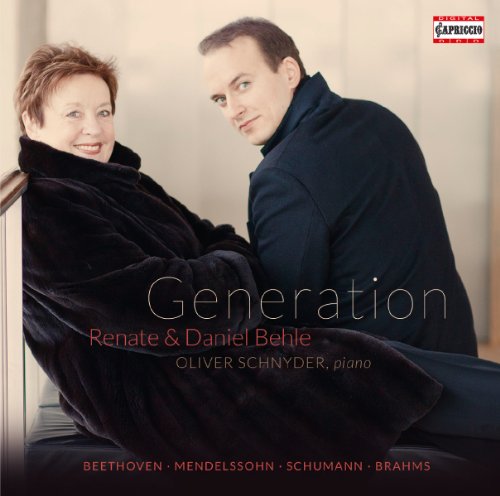 CD cover featuring Renate and Daniel Behle, with pianist Oliver Schnyder.
