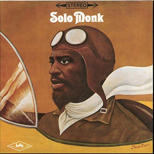 Thelonious Monk album cover featuring a portrait of him as a pilot.