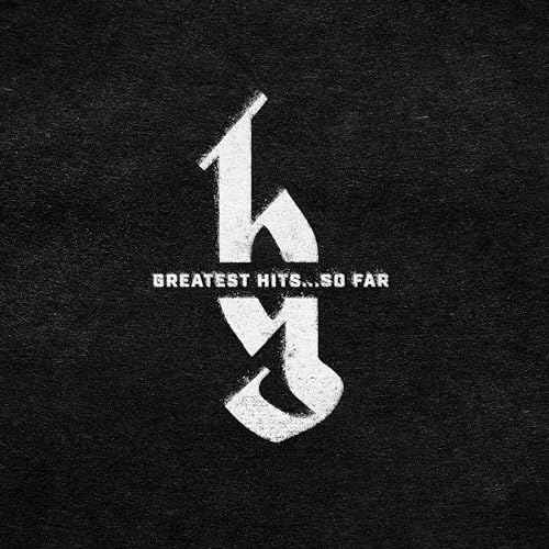 Brantley Gilbertās āGreatest Hitsā¦So Farā CD cover with textured black background.