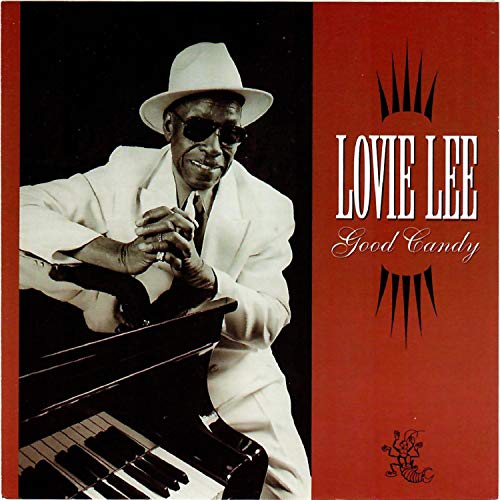 Lovie Lee album cover: man in white suit at piano.