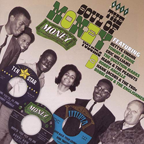 CD cover for "Soul Of Money Volume 3" featuring portraits of musicians.