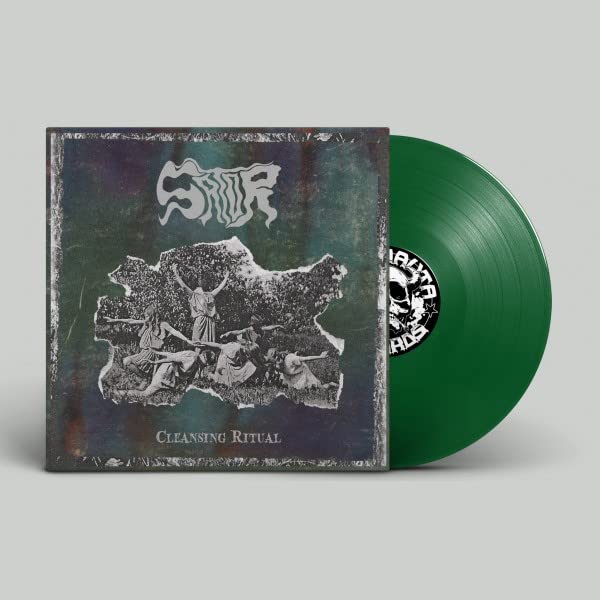 Vinyl record of “Sator - Cleansing Ritual” with dark, illustrated cover.