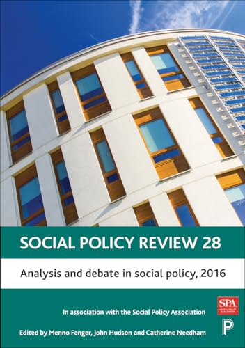 Social Policy Review 28 : Analysis and Debate in Social Policy, 2016