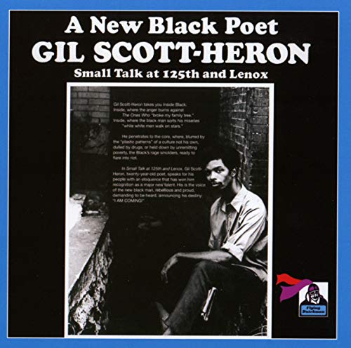 CD cover for Gil Scott-Heron’s “Small Talk At 125th And Lenox” album.