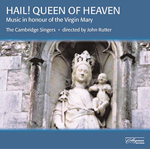 CD cover: stone statue of Mary and baby Jesus in a niche.