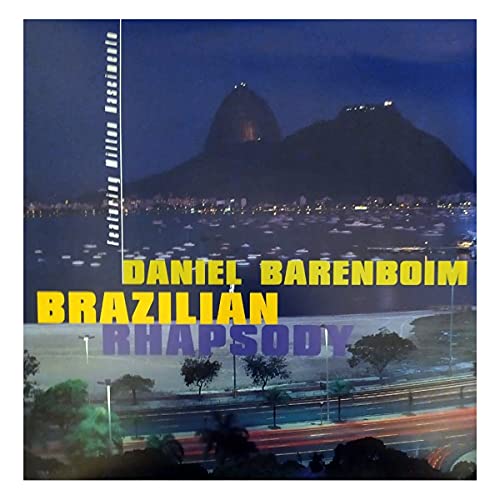 VinylCove art for Brazilian Rhapsody featuring a night view of Rio de Janeiro.