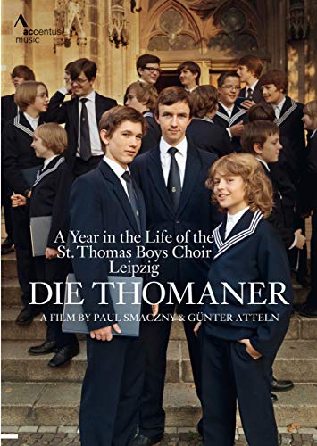 DVD cover featuring boys in choir uniforms standing in front of a church.