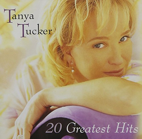CD cover for Tanya Tucker’s “20 Greatest Hits” featuring her portrait.