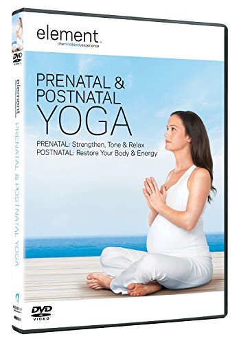 DVD cover featuring a pregnant woman in a yoga pose.