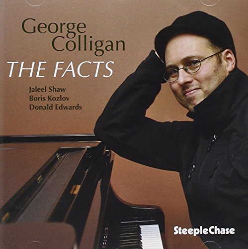 CD cover featuring jazz pianist George Colligan and a piano.