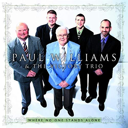CD cover featuring four men in suits, Paul Williams & The Victory Trio.
