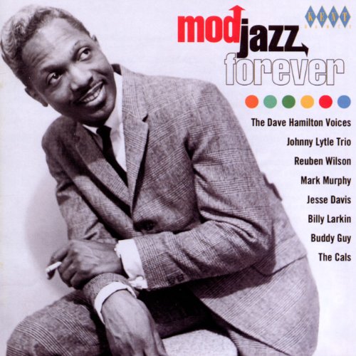 CD cover featuring a smiling man in a suit, “Mod Jazz Forever” text.
