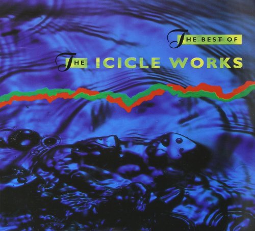 CD cover for Icicle Works’ “Bounce To Diss” with purple water effect.