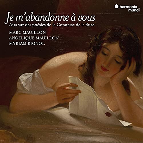 CD cover: painting of a woman with a letter, muted colors.