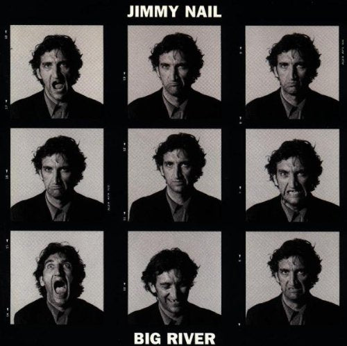 Black and white album cover featuring nine portraits of Jimmy Nail.