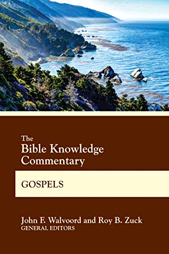 The Bible Knowledge Commentary Gospels (Bk Commentary)