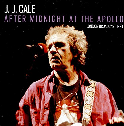 J.J. Cale album cover featuring a portrait of the musician performing.