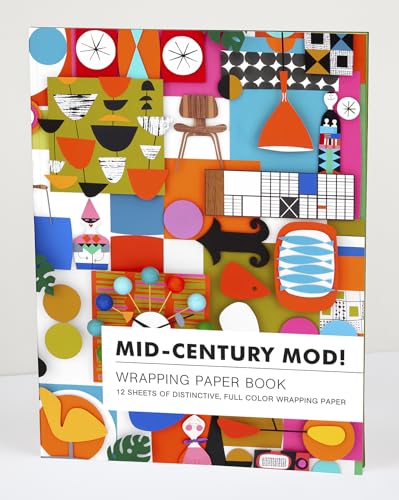 Mid-Century Mod!: Wrapping Paper Book
