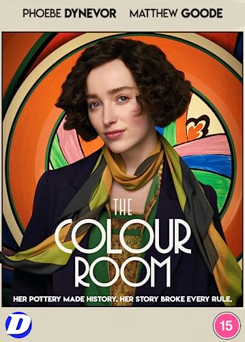 DVD cover for The Colour Room featuring a woman against a colorful circular background.