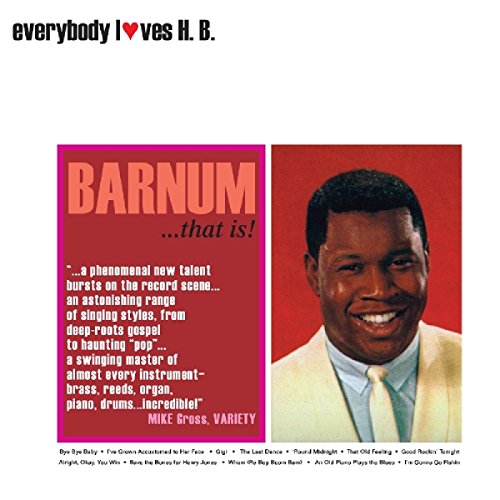 CD cover for "Barnum" musical, featuring a portrait of Charles Brown.