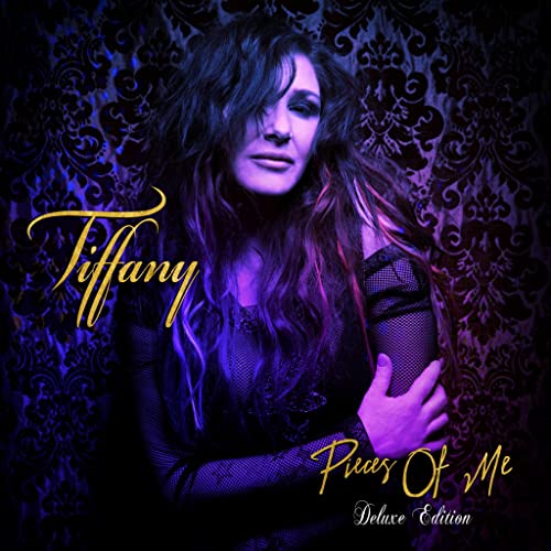 Tiffany album cover, “Pieces Of Me (Deluxe),” featuring a portrait of the singer.
