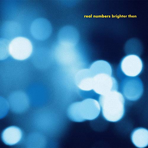 Blue bokeh lightsC background with blurred white light circles and yellow text in topH top.