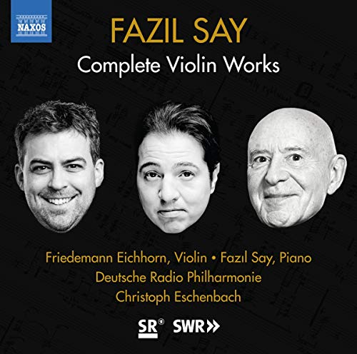 CD cover featuring portraits of three men and musical notation.