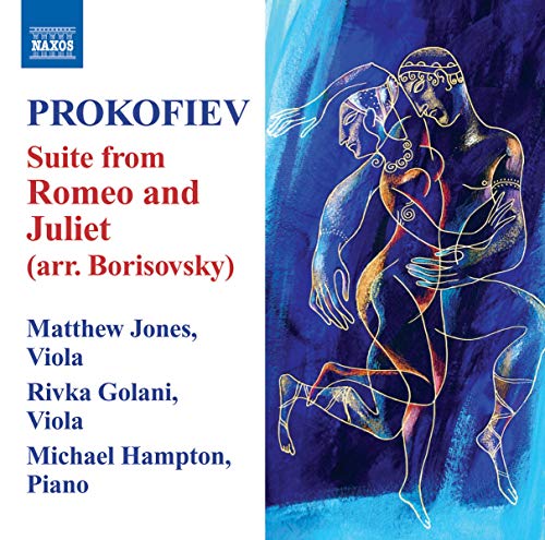 CD cover for Prokofiev’s “Romeo and Juliet” featuring blue and gold artwork.