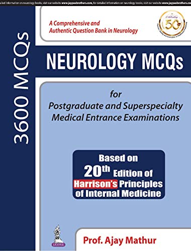 Blue and white neurology textbook cover with title and author name.